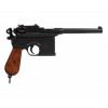 Макет пистолет Mauser C96, дерев. рукоять (Германия, 1896 г.) DE-M-1024 Макет пистолет Mauser C96, дерев. рукоять (Германия, 1896 г.) DE-M-1024