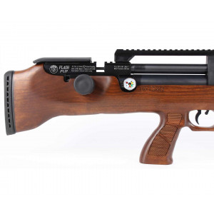Пневматическая винтовка Hatsan Flashpup-W QE, cal. 5.5, 3 Дж (РСР, дерево)