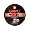Пули Gamo Match 4,5 мм, 0,49 грамм, 500 штук