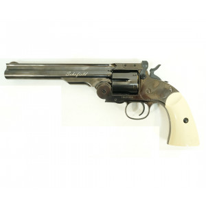 Пневматический револьвер ASG Schofield 6" Steel Grey