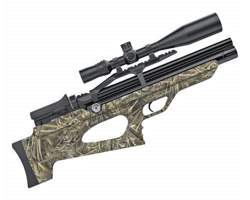 Пневматическая винтовка Aselkon MX-10S Camo Max-5, L=450 (PCP, 3 Дж) 5,5 мм