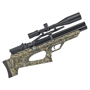 Пневматическая винтовка Aselkon MX-10S Camo Max-5, L=450 (PCP, 3 Дж) 6,35 мм