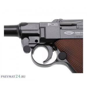 Пневматический пистолет Gletcher P08 (Parabellum)