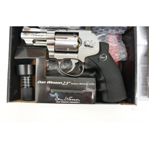 Пневматический револьвер ASG Dan Wesson 2.5" Silver (пулевой)